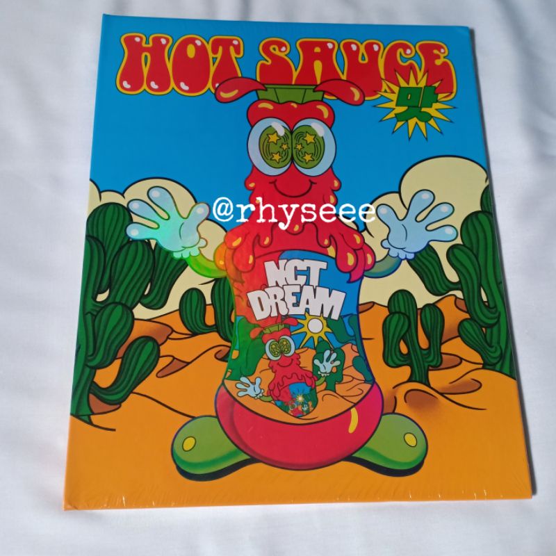 BINDER HOT SAUCE NCT DREAM MARK VER SEALED