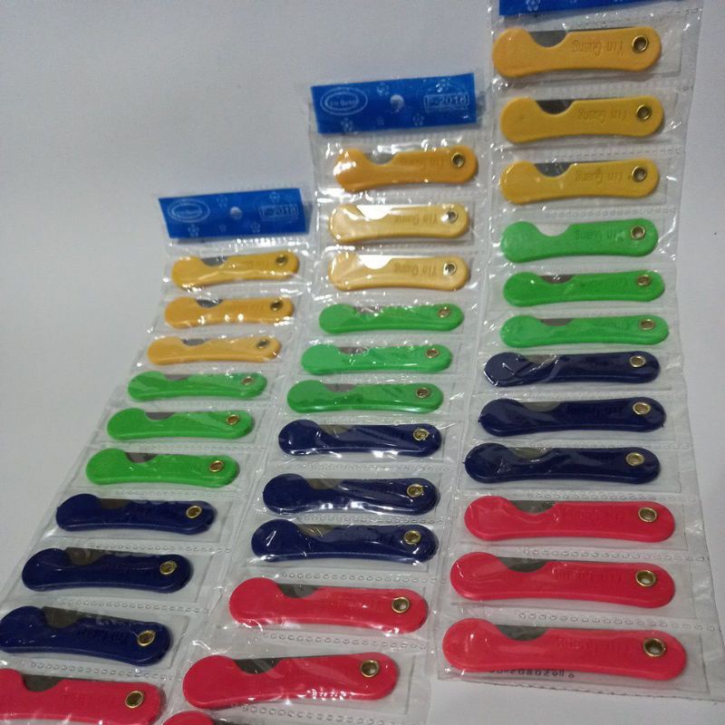 

[1 rtg] pisau lipat pemes renteng isi 12 pcs tajam