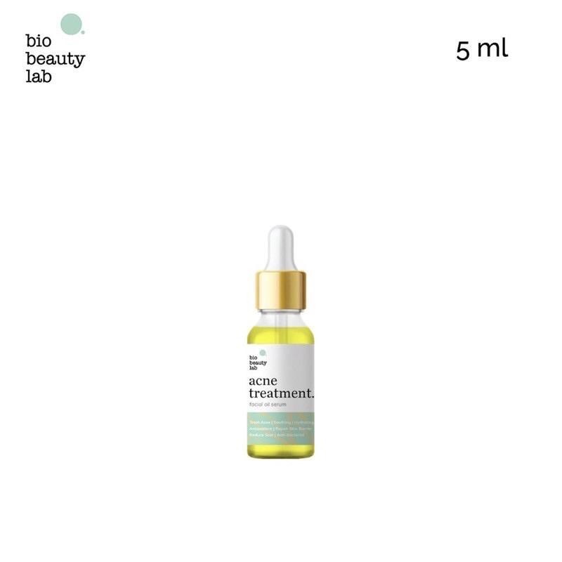 ✨ AKU MURAH ✨[BARANG SALE L.3] Bio Beauty Lab - Bundle Acne Treatment Facial Oil 5 ML | 10 ML