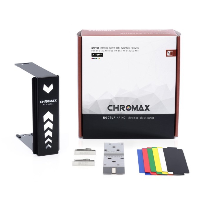 Noctua NA-HC1 Chromax Black Swap | Add on Heatsink Cover for NH-U12S