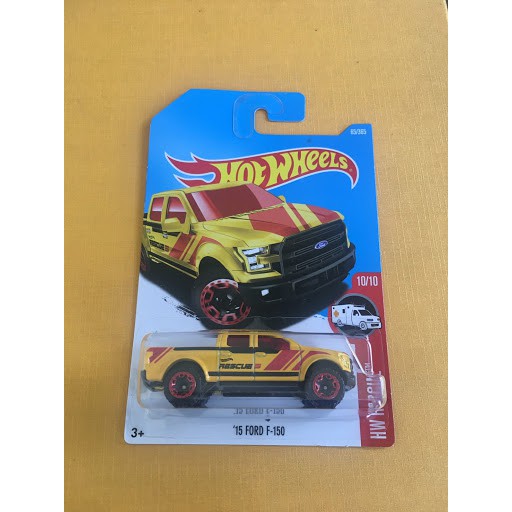 HOT WHEELS HOTWHEELS '15 FORD F-150 KUNING PICKUP MAINAN ANAK DIECAST RARE PROMO MURAH BARU ORIGINAL