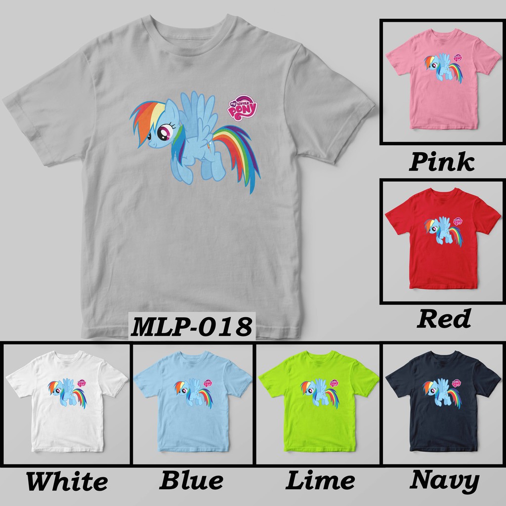 [FREE NAMA !!] Kaos Anak &amp; Family My Little Pony 100% COTTON PREMIUM