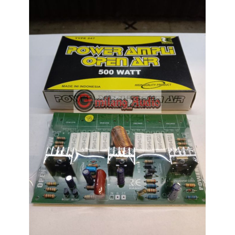 POWER AMPLI OPEN AIR 500WATT MONO