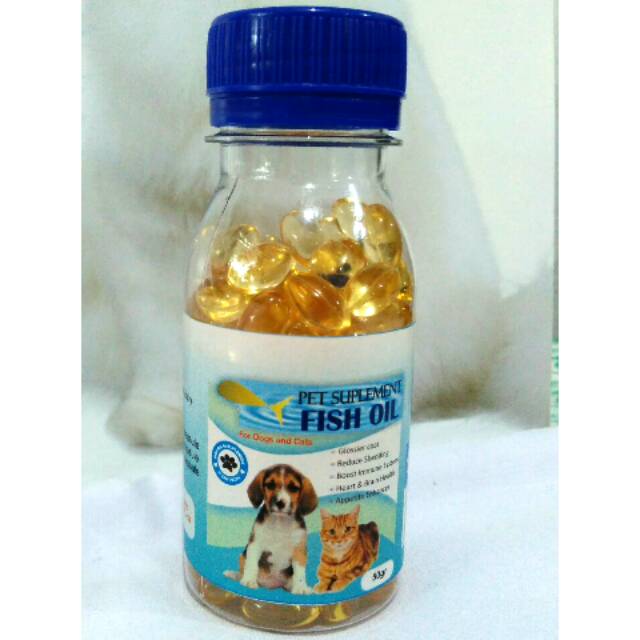 Pet suplemen fish oil 50gr