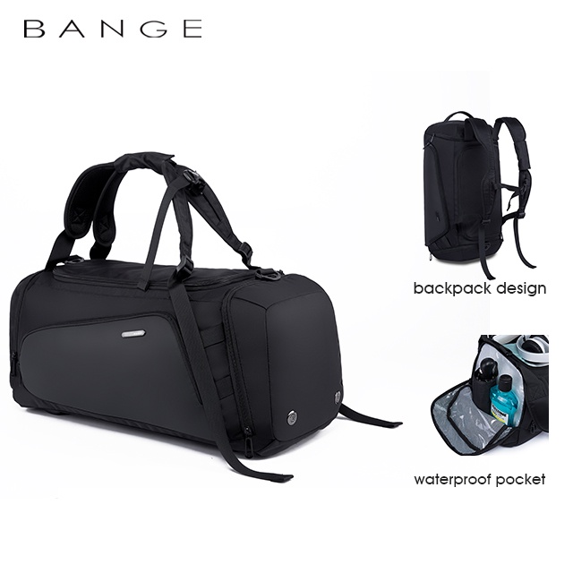 Bange Tas Pria Multi Fungsi Travel GYM Waterproof BG1917