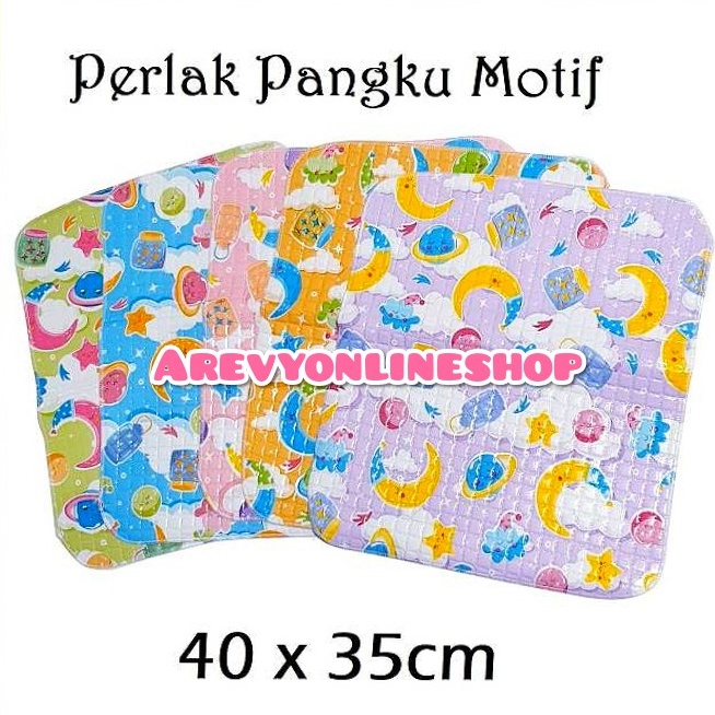 Perlak Pangku Ompol Bayi Travel 35 x 40cm / Alas Stoller klfw