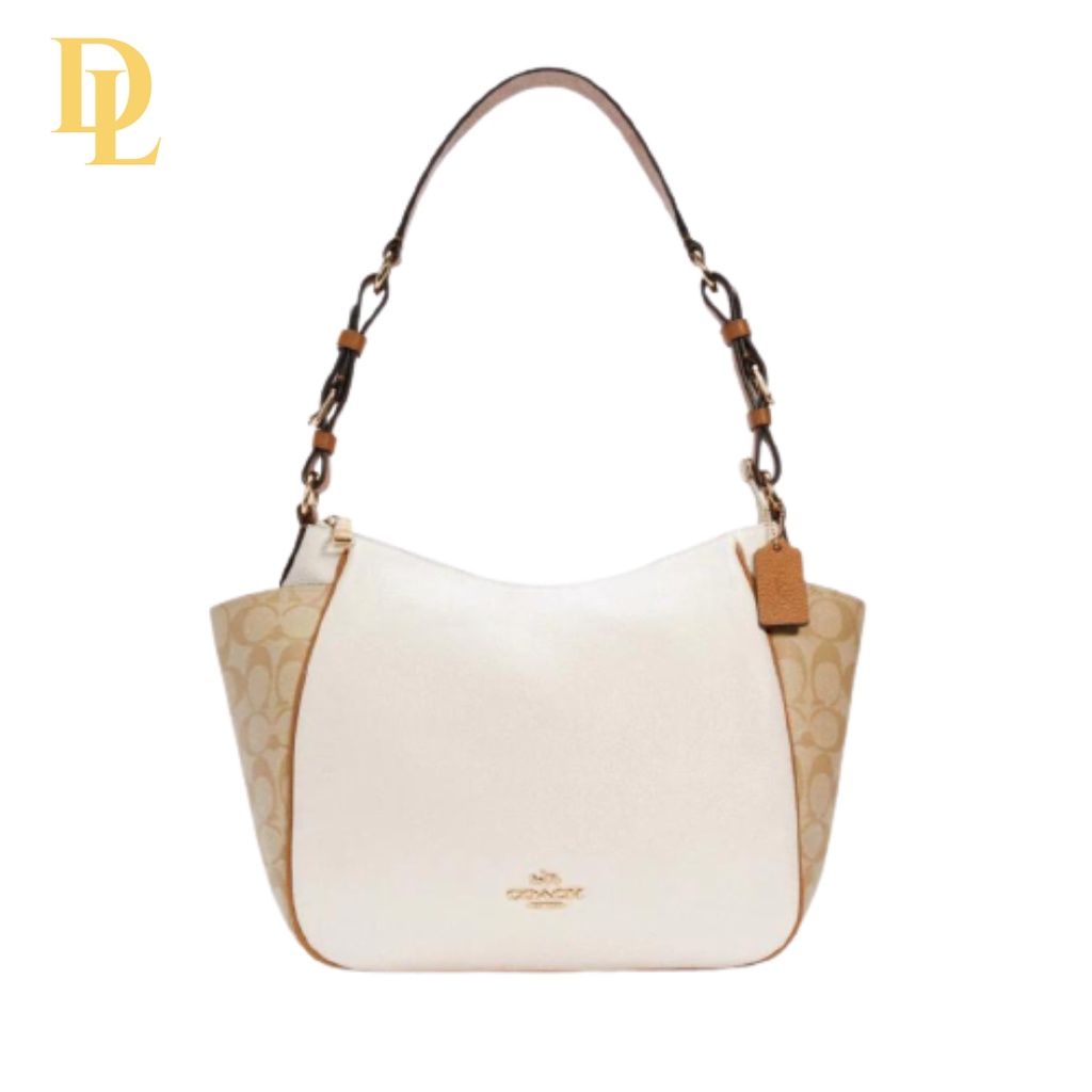 Coach Rori Shoulder Bag In Colorblock Signature Canvas (C2855)