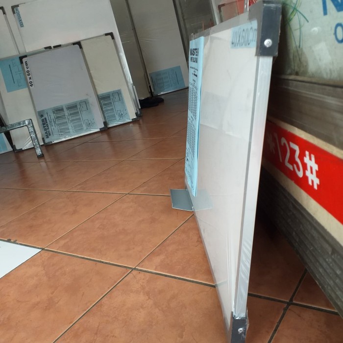 

White board 40x60 cm satu muka gantung non magnetik promo
