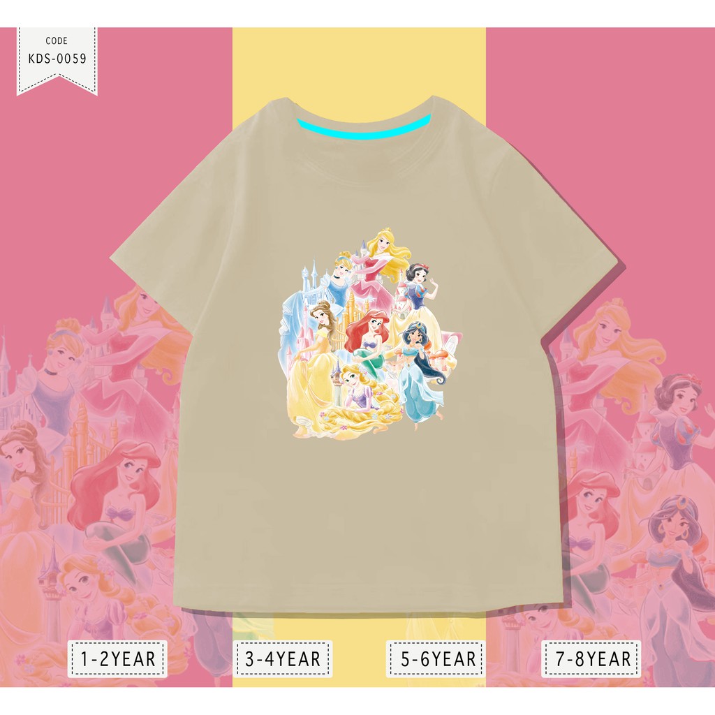 KAOS ANAK-ANAK PRINCES BEST SELLER / HARGA TERMURAH DENGAN KUALITAS BAGUS / PACKING AMAN BAJU SANTAI