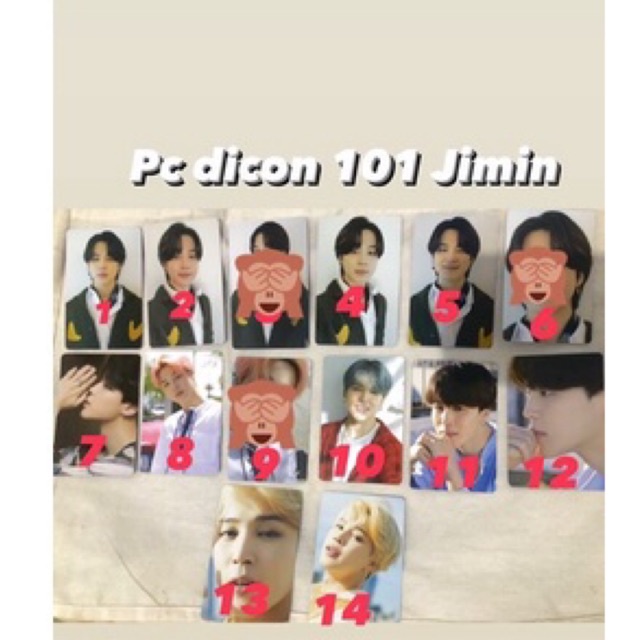 PC JIMIN OFFICIAL// PC DICON 101