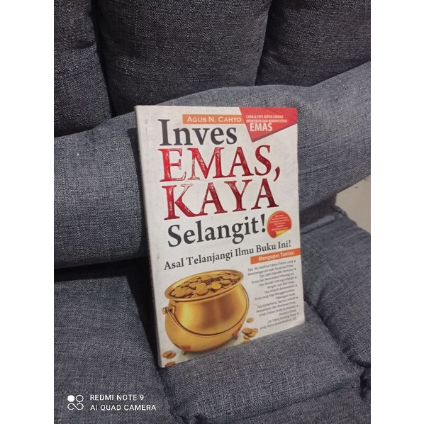 Jual buku investasi emas kaya selangit Agus cahyo Shopee Indonesia