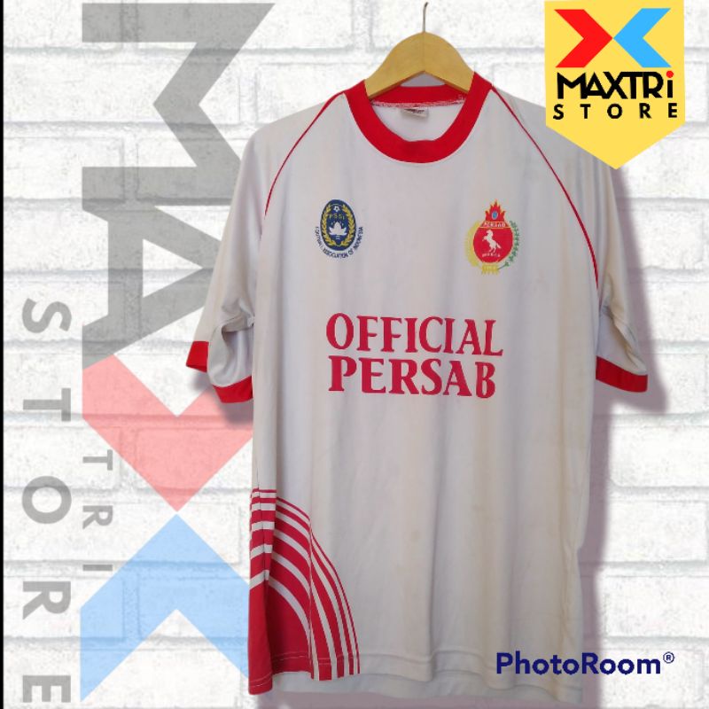 JERSEY BOLA PERSAB BREBES FC JERSEY SECOND JERSEY BEKAS BAJU KAOS BOLA