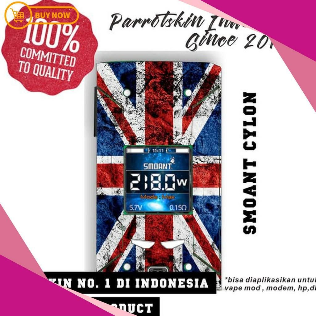 HEBOH Smoant Cylon Garskin england Free Custom Gambar