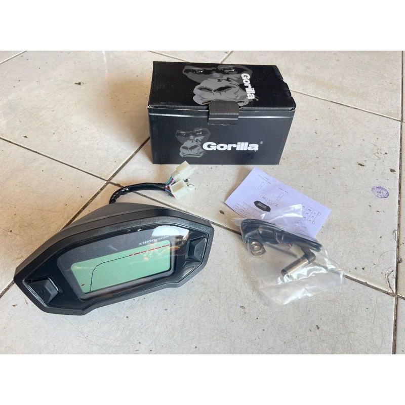 Spedometer rx 3 koso rx3n Led Monkey Digital Spedo Variasi Murah speedometer spido rx3n monkey