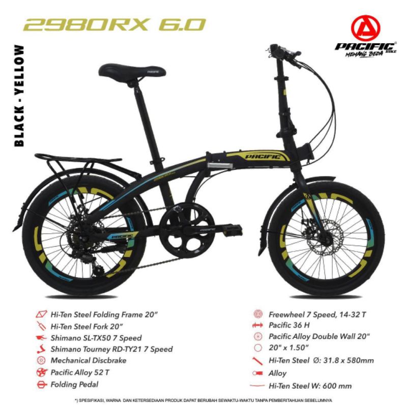 20 LIPAT STEEL 2980 RX 6.0 PACIFIC