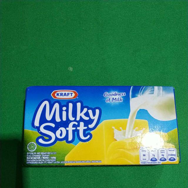 KRAFT Milky Soft Cheese 165gr / Keju Kraft Milky Soft