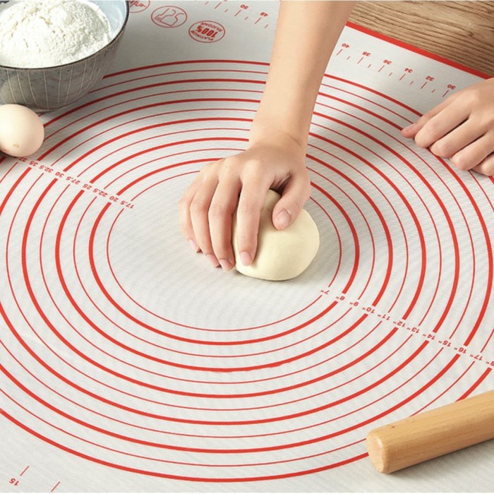 

KUE-PENGHIAS-ALAT- 935LARGE MAT ALAS ADONAN KUE LARGE ALAS ADONAN KUE SILICONE 60X40CM - HITAM