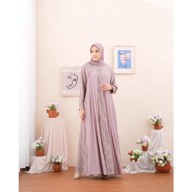 REALPICT GAMIS SABYAN TERBARU~GAMIS KEBAYA MODERN~GAMIS MEWAH KONDANGAN~GAMIS MEWAH ACARA WISUDA