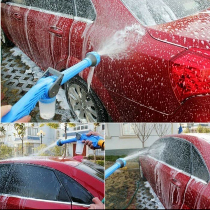 Ez Water Cannon/Alat cuci steam Semprotan/Alat cuci mobil motor/pembersih/alat cuci tanpa listrik