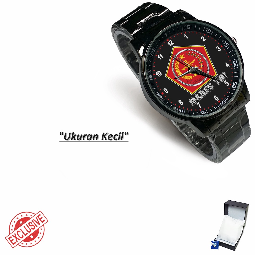 Jam Tangan Rantai Couple MABES TENTARA NASIONAL INDONESIA 3 (Limited Edition)