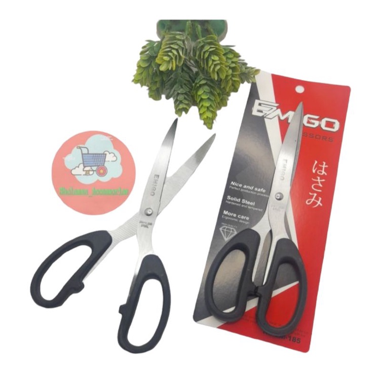 

Gunting Hitam Besar isi 6 pcs (185) Emigo