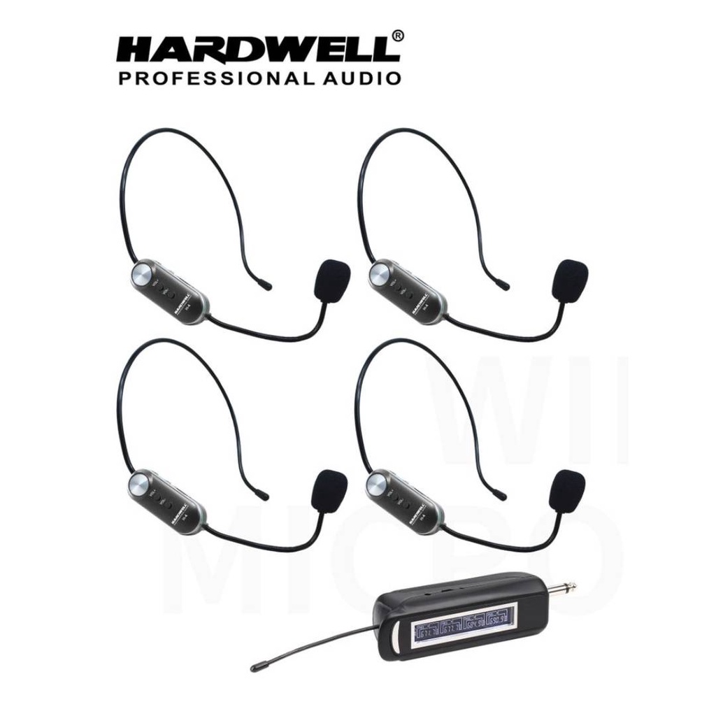 MIC HARDWELL H4 H-4 MIC WIRELESS HARDWELL H4 H-4 MIC HARDWELL HEADSET