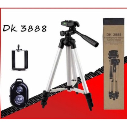 Tripod DK 3888 Bluetooth Remote Shutter Tripot DK-3888 1 Meter