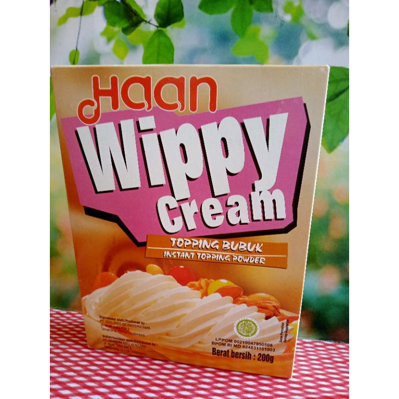 

Haan whippy Cream