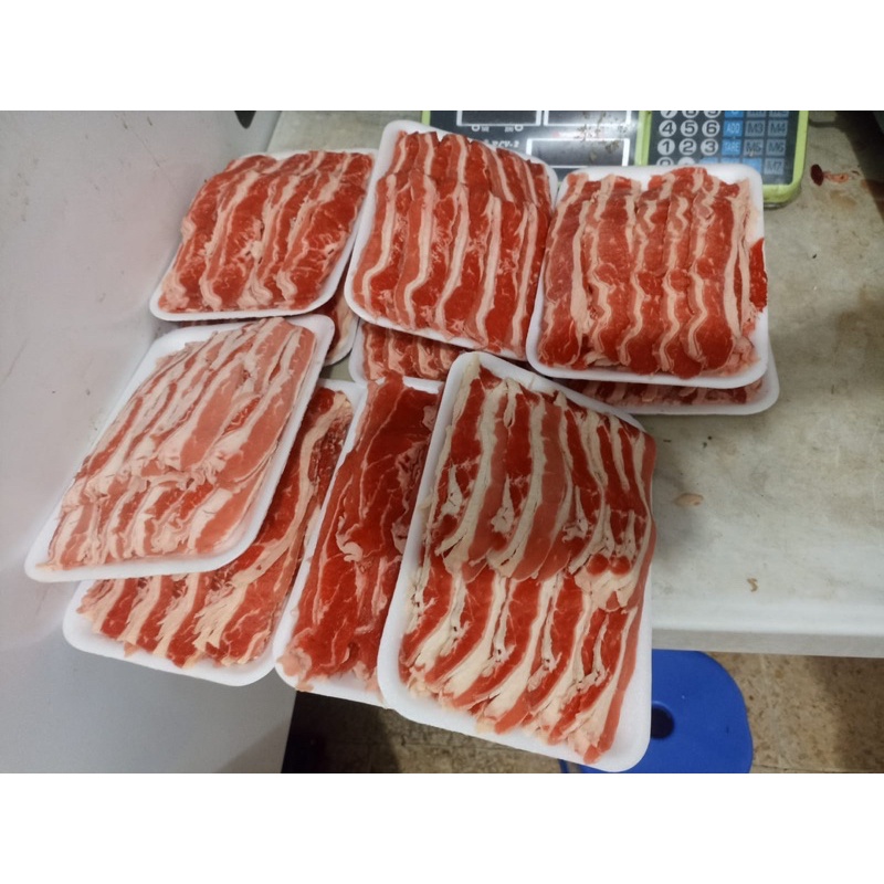 

Daging Sapi US Shortplate Fresh Cut Beef Slice 500Gr