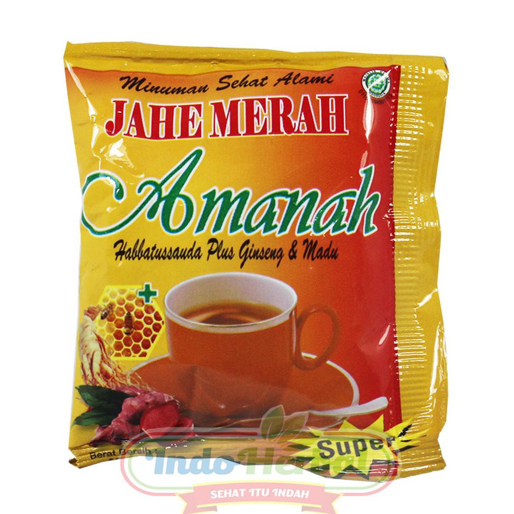 

Terbaik Jahe Merah Amanah Super (+ Habbatussauda, Ginseng Dan Madu)|Instan