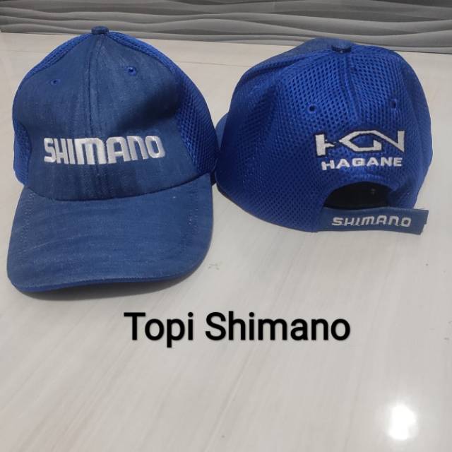 Topi pancing shimano asli