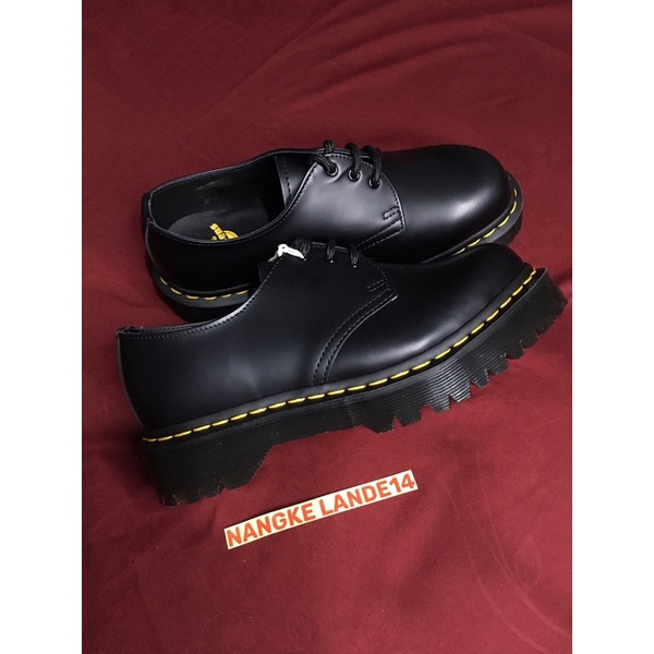 Sepatu Dr.Martens 1461 Bex Smooth Black  Paltform Original 100% New