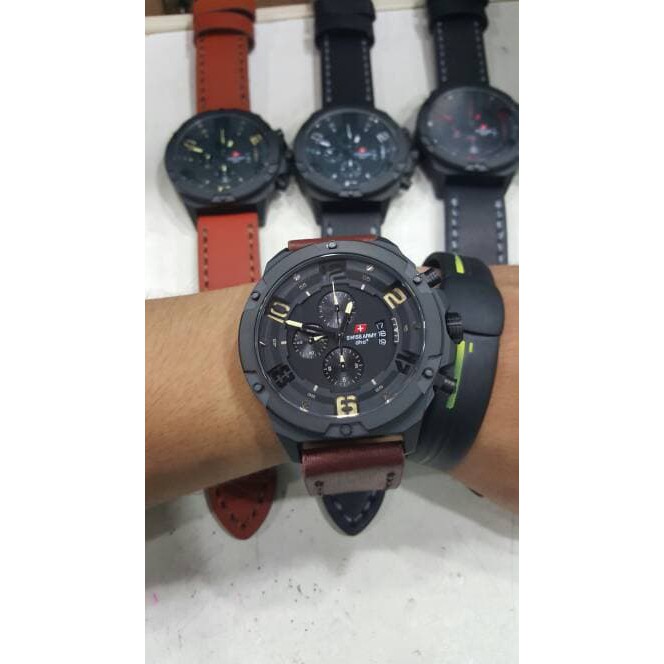 Jam Tangan Pria Original Swiss Army 6381