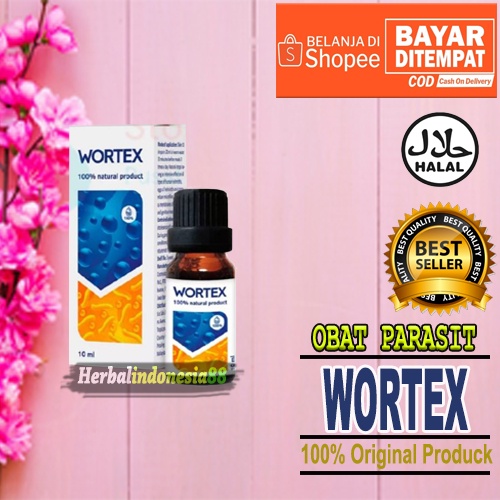 ( TERBARU ) WORTEX ASLI OBAT PARASIT DAN PAPIOLOMA HERBAL AMAN OBAT WORTEX ORIGINAL 100% ALAMI