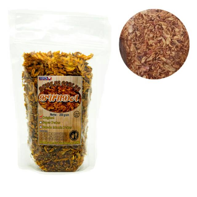 

Bawang goreng original 200gr 20.000