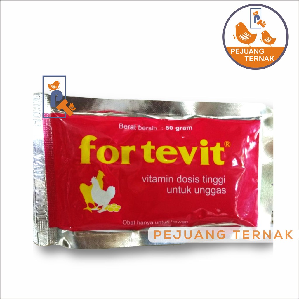 FORTEVIT VITAMIN AYAM DOSIS TINGGI 50 GR