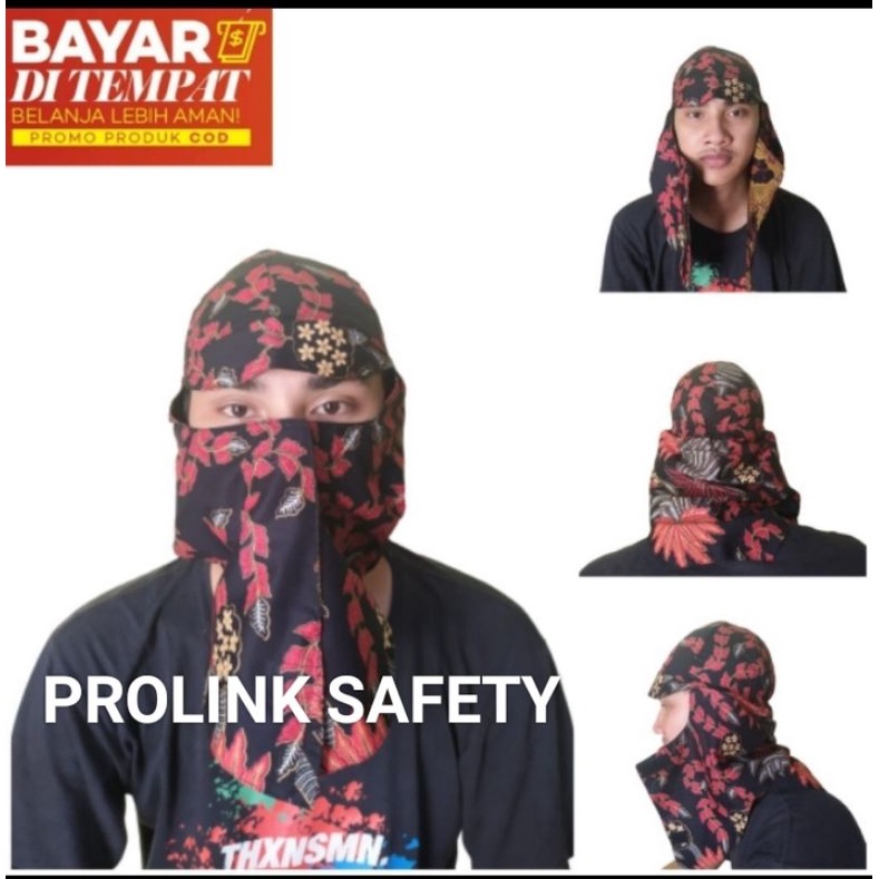 TOPI LAS KERPUS BATIK ADEM DINGIN WELDING KUPLUK KAIN KATUN