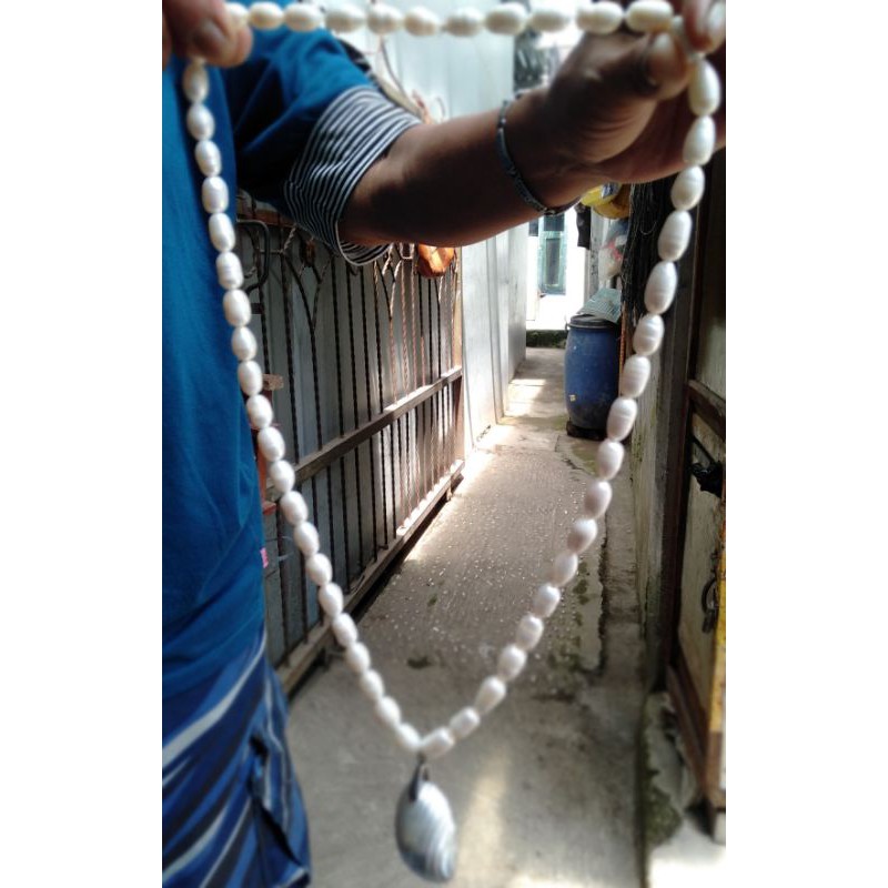Kalung Mutiara Laut Asli Ori