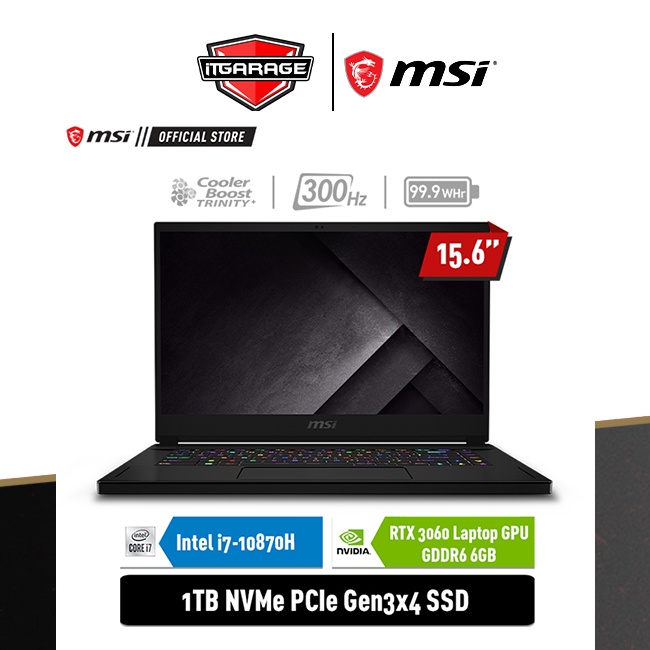 MSI GS66 Stealth 10UE-298ID|i7-10870H/16G/1TB/RTX3060-6G