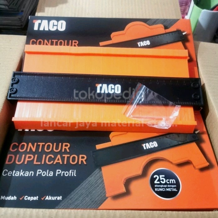 TACO Contour duplicator alat cetakan pola profil vinyl hpl triplek
