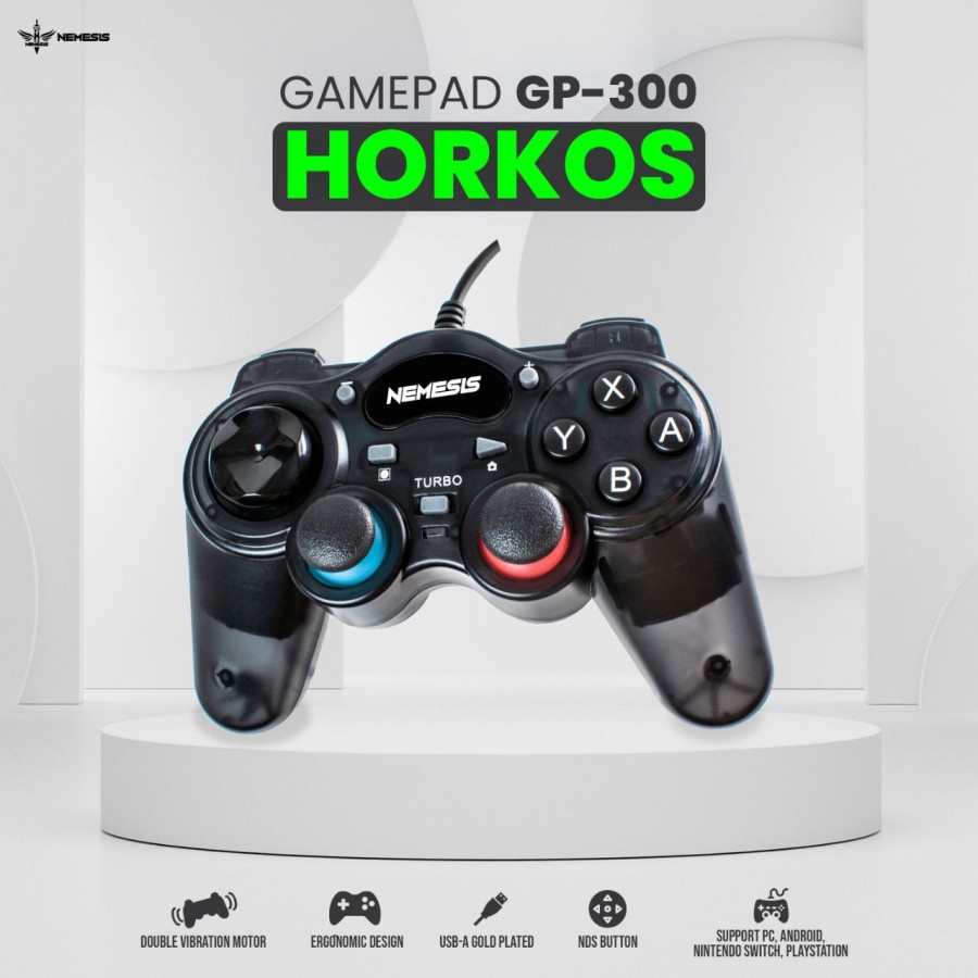 NYK GP300 / GP-300 Horkos Multiplatform Gamepad / Joystick / Stick