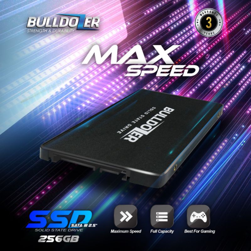 SSD BULLDOZER 256GB SATA