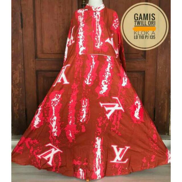 Gamis Twill Ori Branded