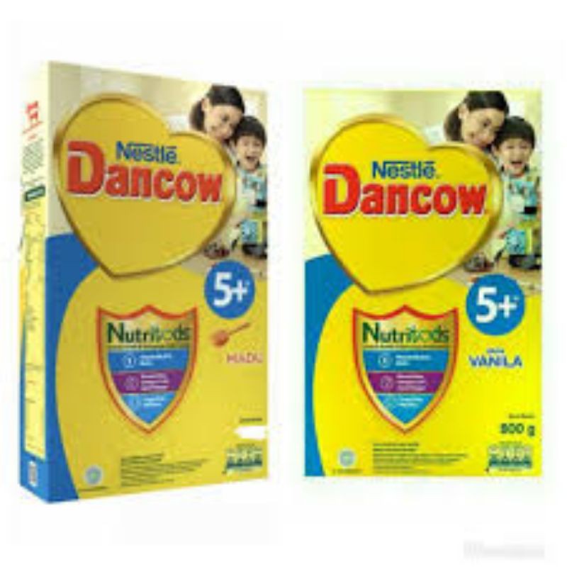 

SUSU DANCOW 5+ RASA MADU/VANILA/COKLAT 800/750g