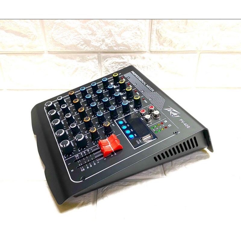 MIXER PEAVEY 4 Channel PV400 Baru Bluetooth USB Effect vocal