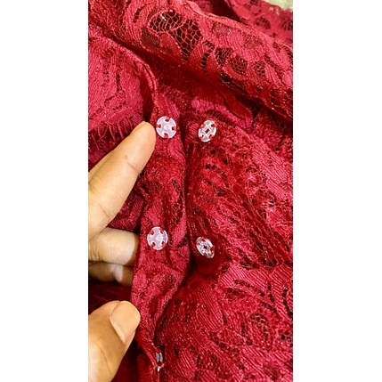 kebaya jadi brokat metalic glossy terbaru kancing kelepet - Kebaya jadi semi Prancis - Kebaya jadi semi italy kancing klepet - kebaya bali kancing kelepet - kebaya bali terbaruu