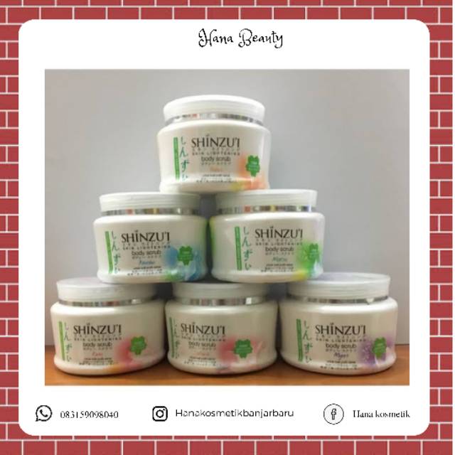 SHINZUI BODY SCRUB [200 gram] BESAR