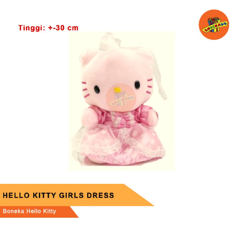 HELLO KITTY GIRL DRESS - Boneka Hello Kitty