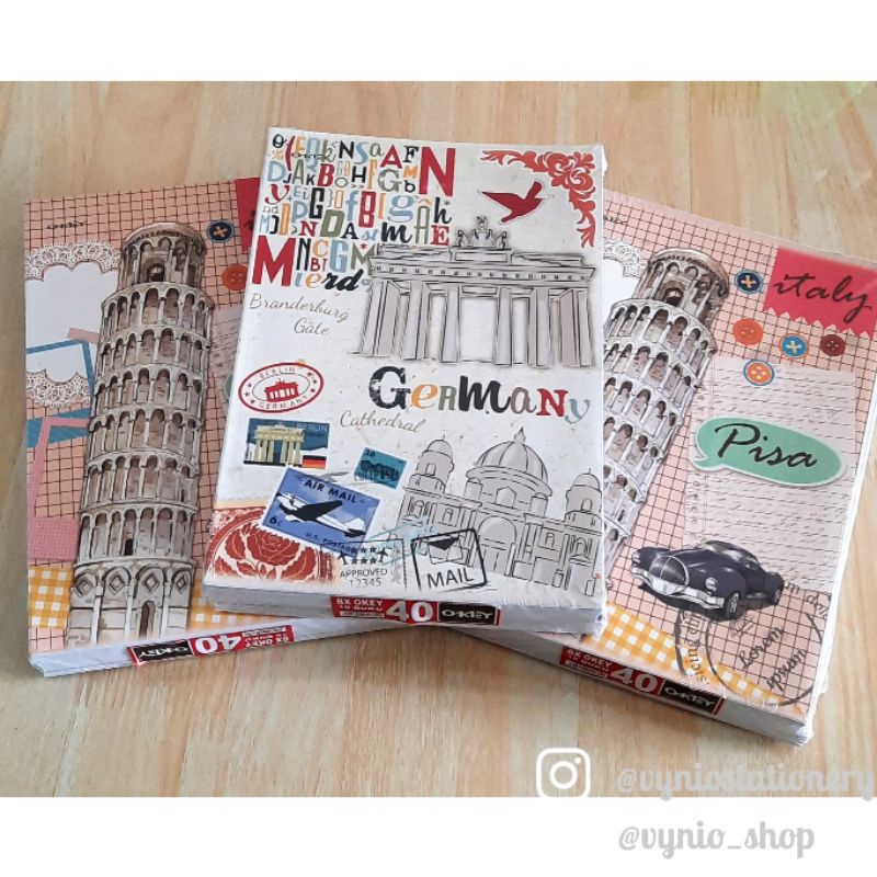 

BUKU TULIS OKEY 40 UKURAN BOXY