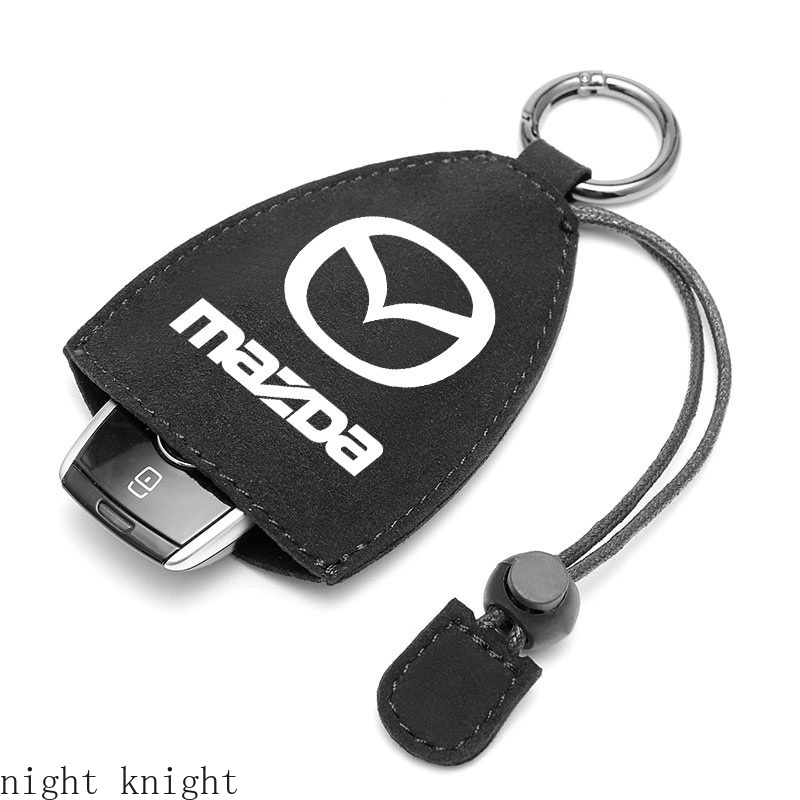 Suede Car key bag Universal fob for Mazda Car Key Case